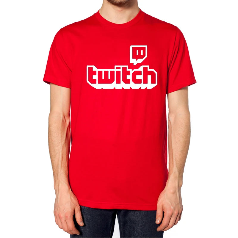 Personalised Twitch Tv Gaming Men T-Shirt Huikoo High Quality 100% Cotton Stream Live Viral Fans Tee Unisex Fathers Day Kid Gift