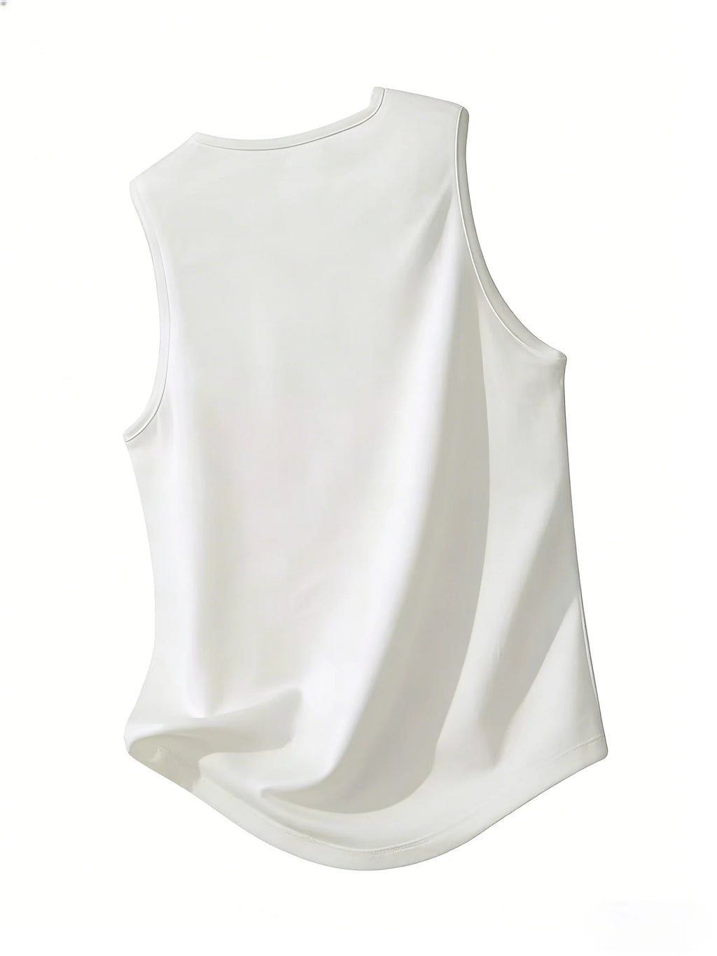 Men's summer t-shirt, suitable for basketball games. It features a fashionable design and printed sleeveless T-shirt.